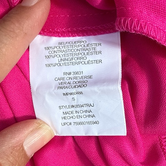 My Michelle Pink Strapless Women Dress Size Small - Picture 11 of 11